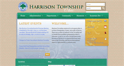 Desktop Screenshot of harrisontownship.org